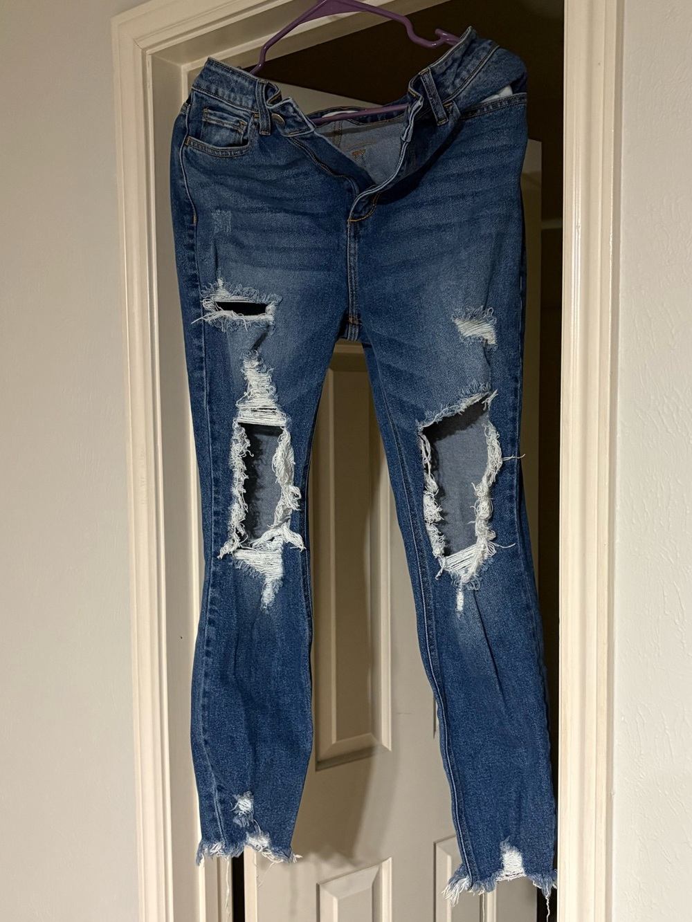 Cello Mid-Rise Stretch Blue Denim Jeans Size 11 / 30 (Style WV77118M-M)